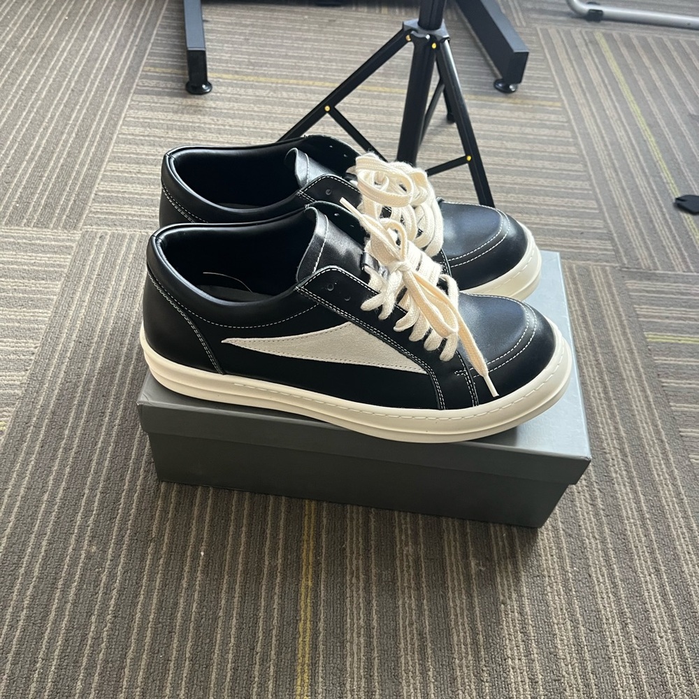 Rick Owen vans leather